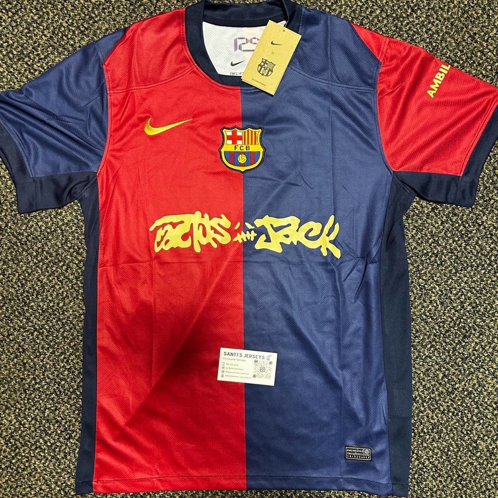 24/25 FC Barcelona Travis Scott Collab| Size Medium